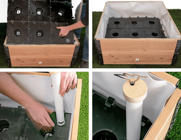 Install GardenWells & WaterStem