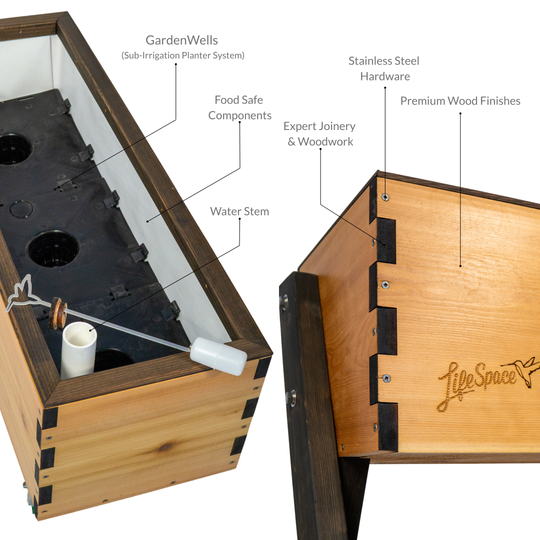 HighRise Self-Watering Planter