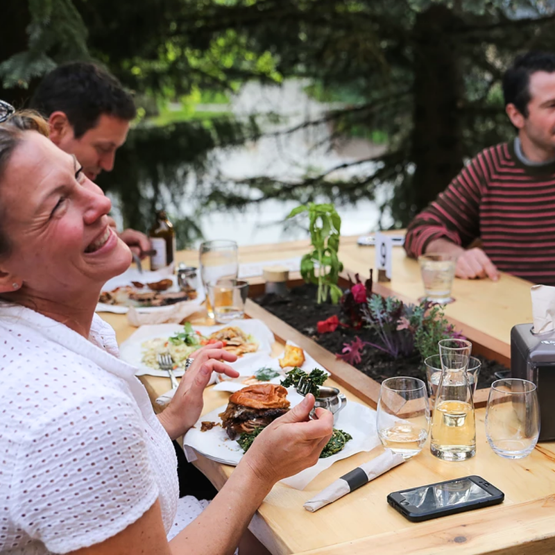 Harvest Garden Table outdoor lifestyle