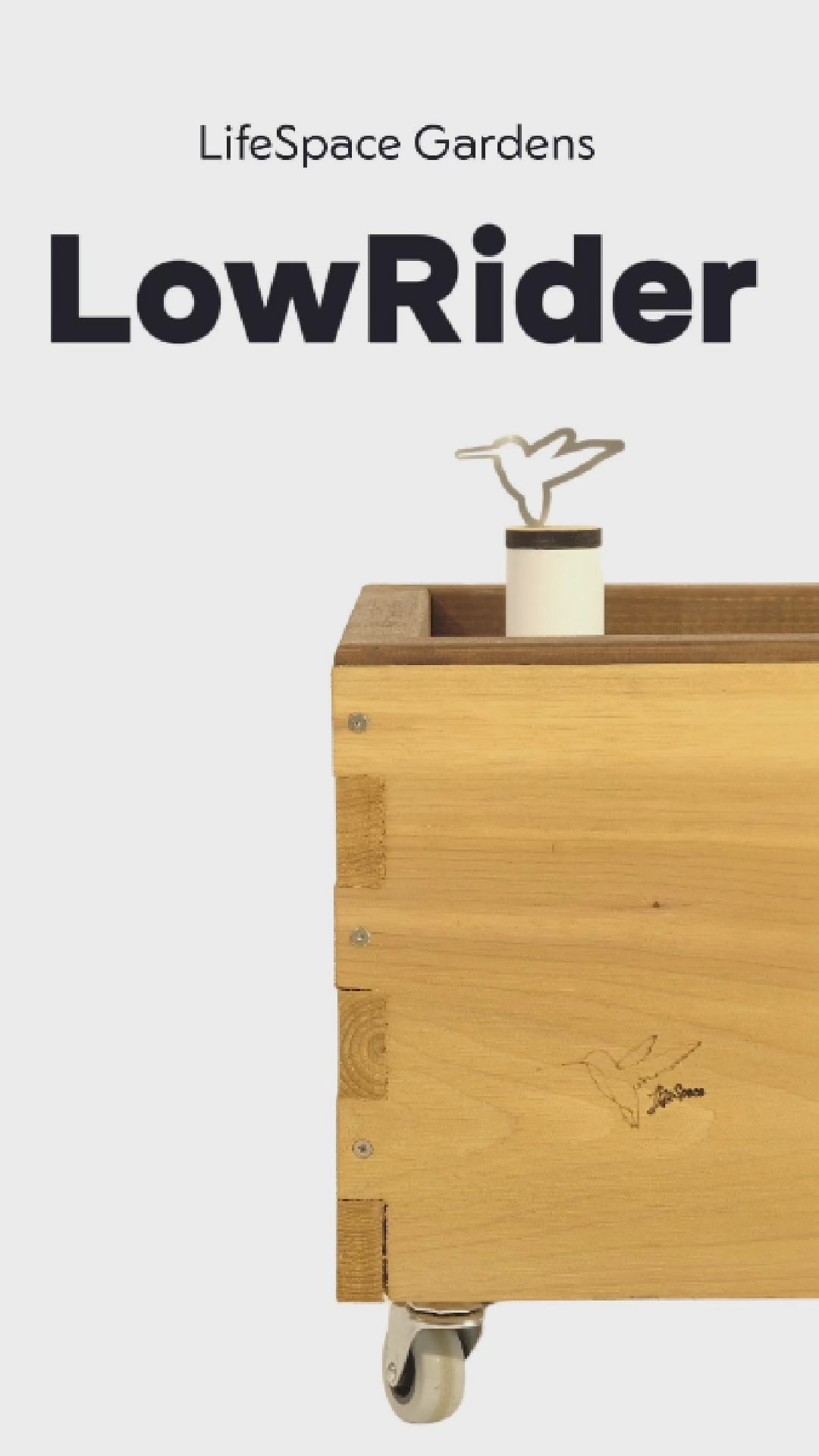 LowRider Self-Watering Planter