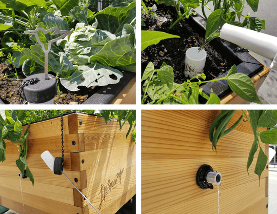 nest self watering planter LowRider Self-Watering Planter
